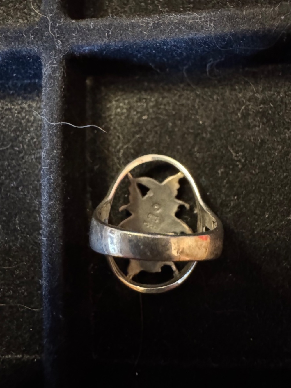 Fairy Ring Amy Brown Sterling Silver Moon Size 6 - Picture 6 of 7